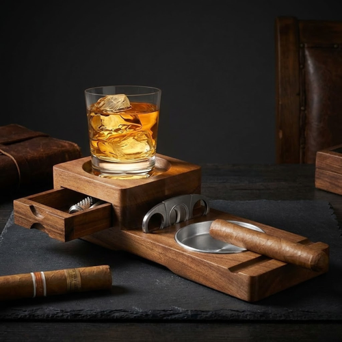Support à Cigares et Whisky