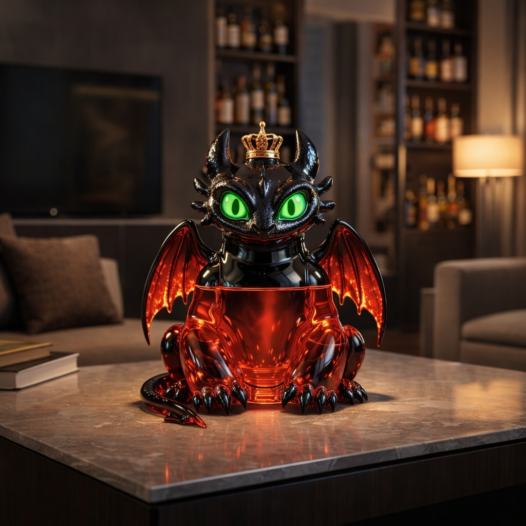 Bouteille de Whiskey - Édition Dragon