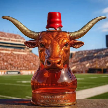 Bouteille de Whisky des Texas Longhorns