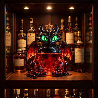 Bouteille de Whiskey - Édition Dragon