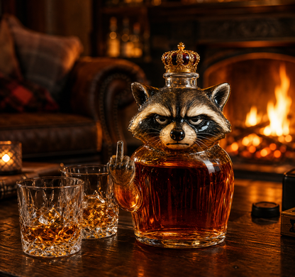 Bouteille de Whisky — Édition Raton Laveur Rebelle