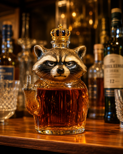 Bouteille de Whisky — Édition Raton Laveur Rebelle