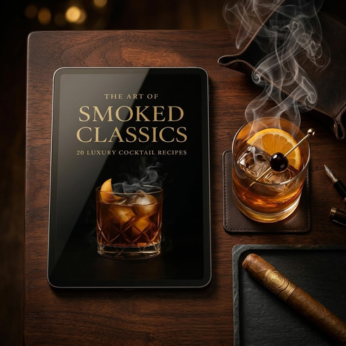 L'Art des Classiques Fumés - 20 Recettes de Cocktails de Luxe - eBook