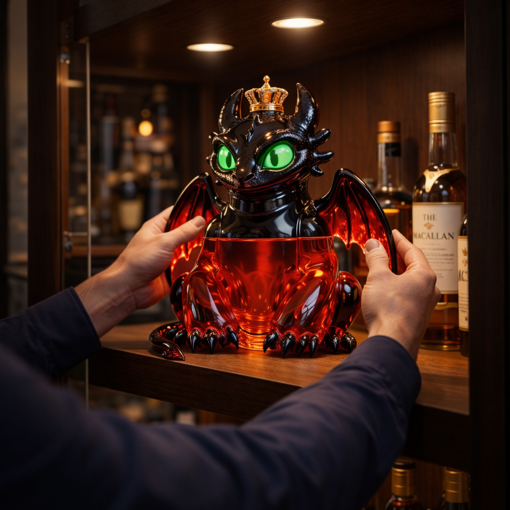 Bouteille de Whiskey - Édition Dragon