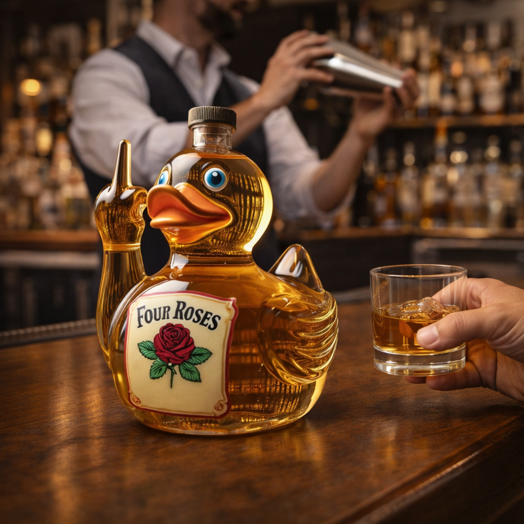 Bouteille de Whisky - Édition Canard Rebelle