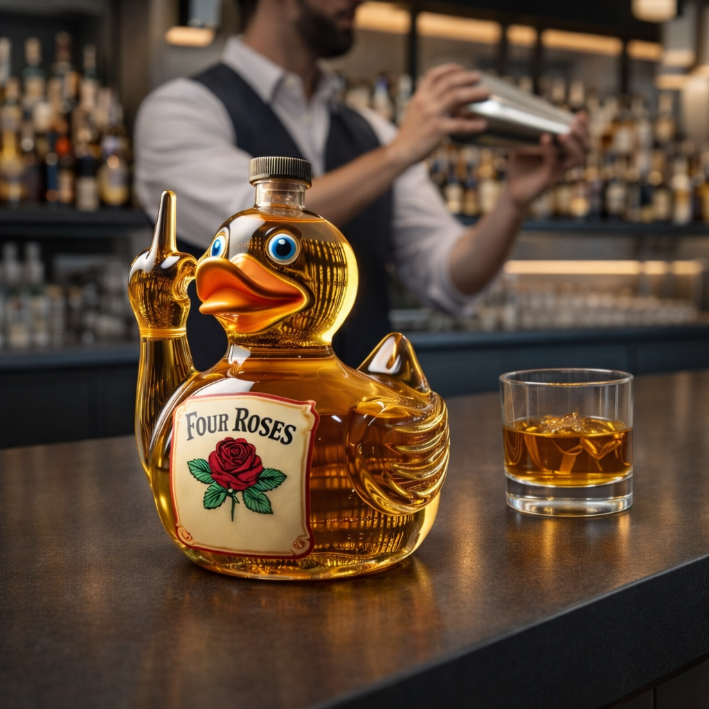 Bouteille de Whisky - Édition Canard Rebelle