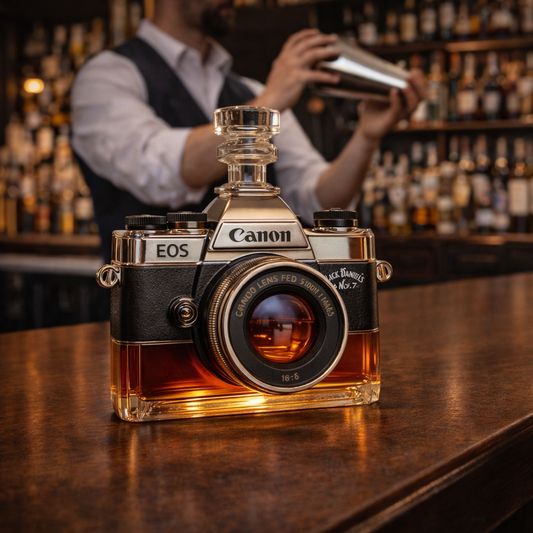Bouteille de Whiskey - Édition Caméra