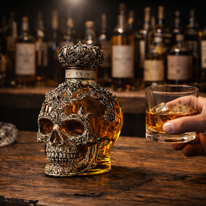 Bouteille de Whisky - Édition Crânes