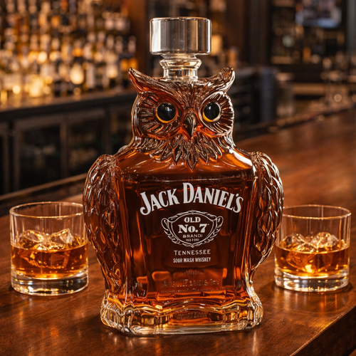 Bouteille de Whisky - Édition Hibou