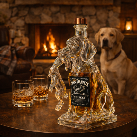 Bouteille de Whiskey - Édition Chien