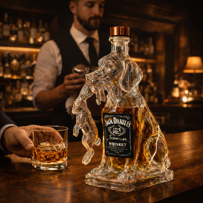 Bouteille de Whiskey - Édition Chien