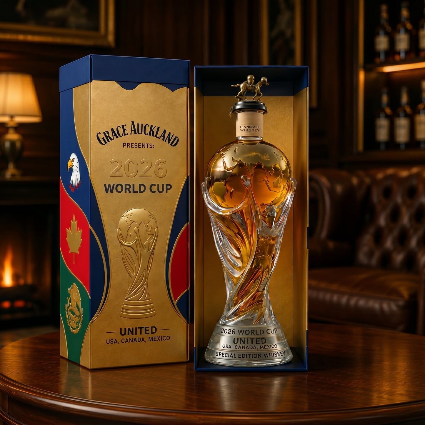Édition Coupe du Monde 2026 - Carafe à Whisky
